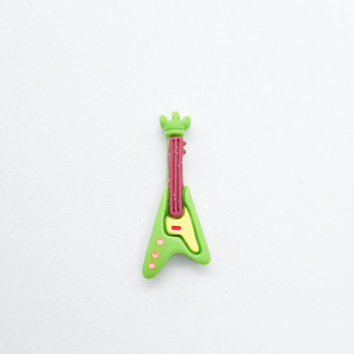 Green Electric Guitar - Charm