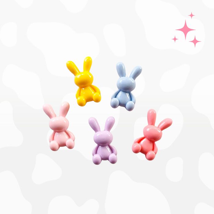 Coloured Rabbit Random - Charm