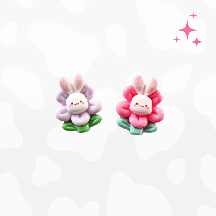Rabbit in Flower Random - Charm