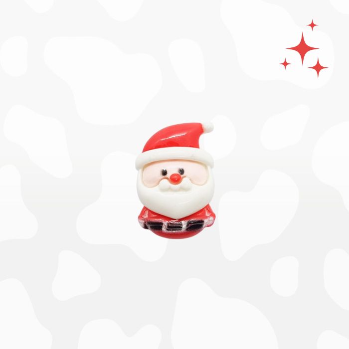 Santa Roly Poly - Charm