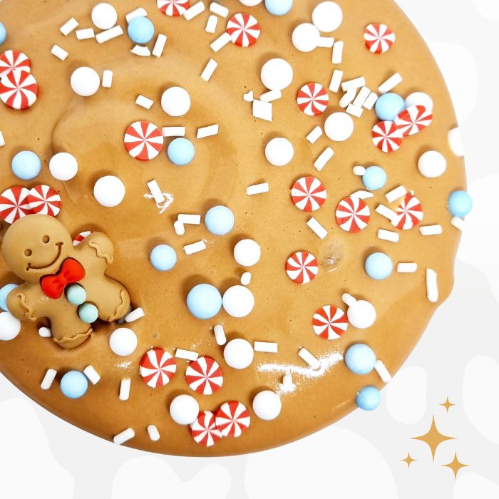 Gingerbread Man - Butter Slime