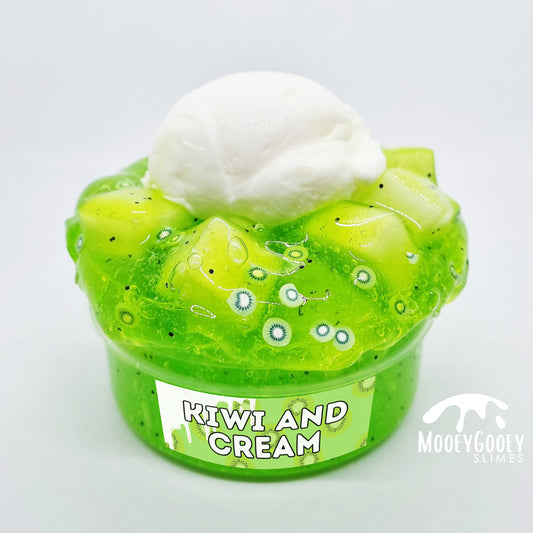 Kiwi and Cream - Jelly Cube Slime