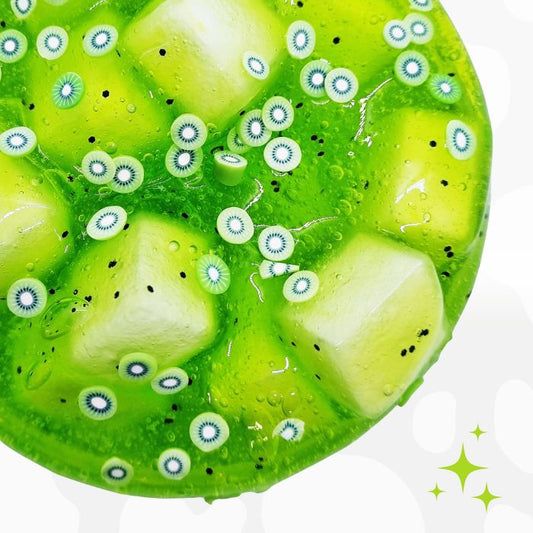 Kiwi and Cream - Jelly Cube Slime