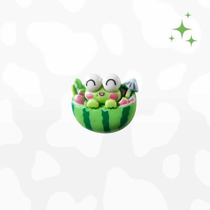 Keroppi in Melon - Charm