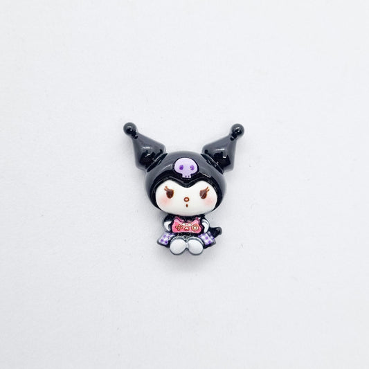 Kuromi with game controller - Charm