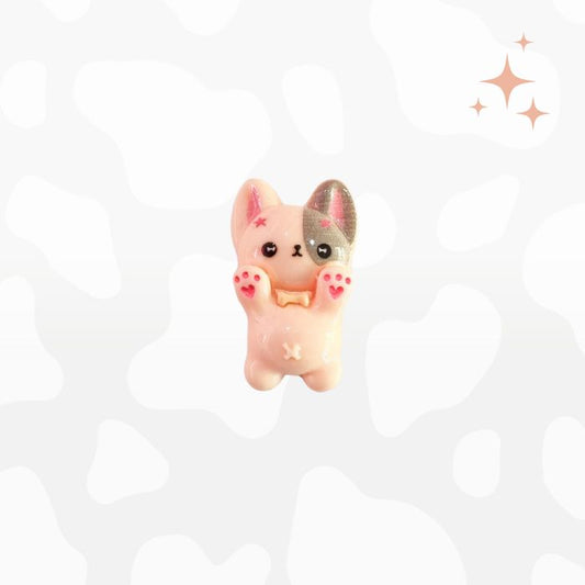 Little Peach Dog - Charm