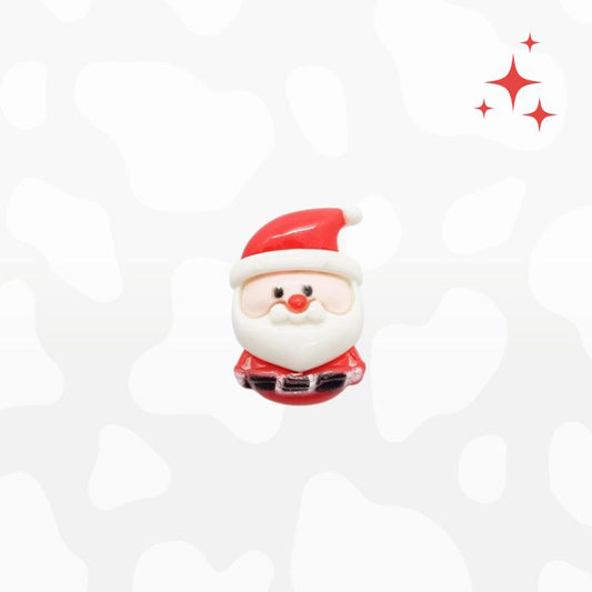 Santa Roly Poly - Charm