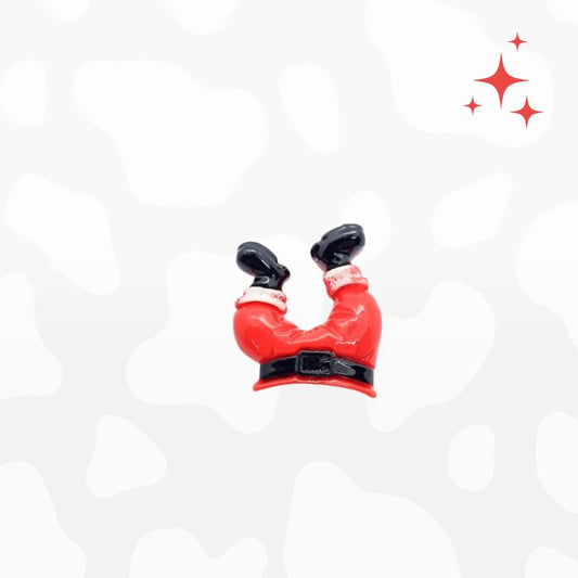 Santa Legs - Charm