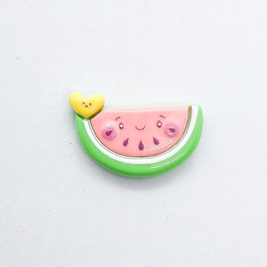 Watermelon with heart - Charm