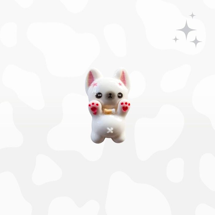 Little White Dog - Charm