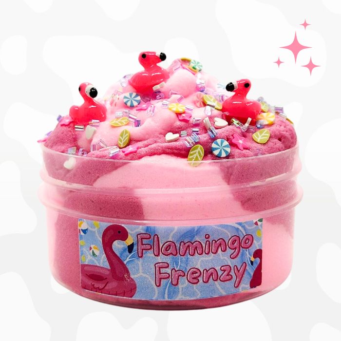 Flamingo Frenzy - Cloud Creme Slime