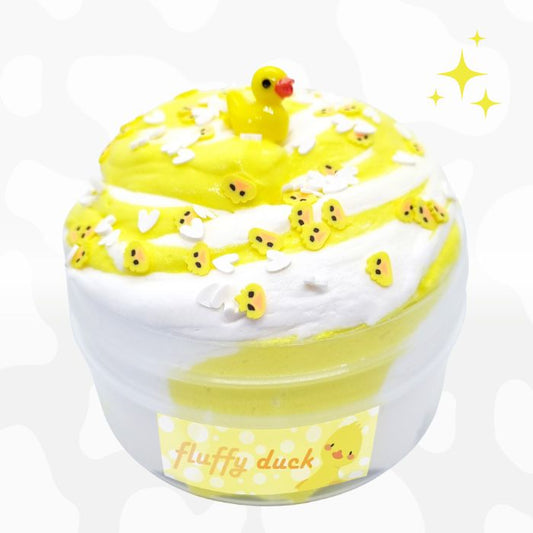 Fluffy Duck - Cloud Creme Slime
