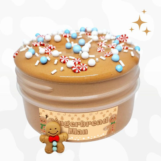 Gingerbread Man - Butter Slime