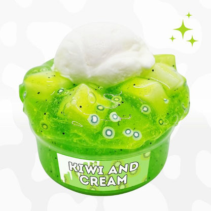 Kiwi and Cream - Jelly Cube Slime
