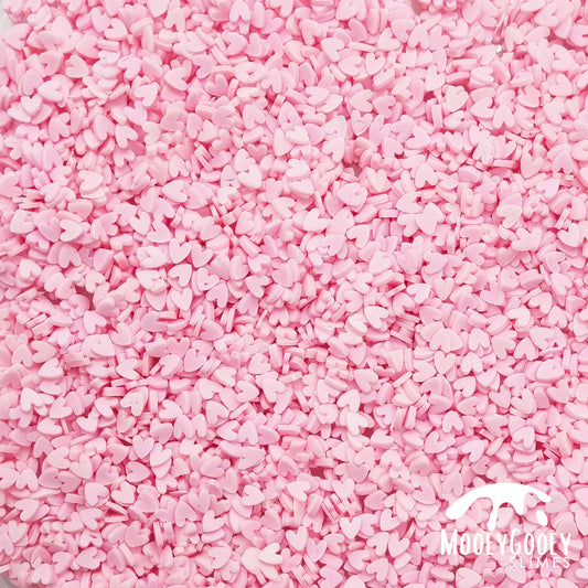 Pink Heart Sprinkles