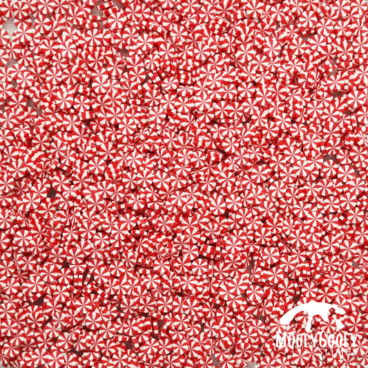 Red Pinwheel Sprinkles